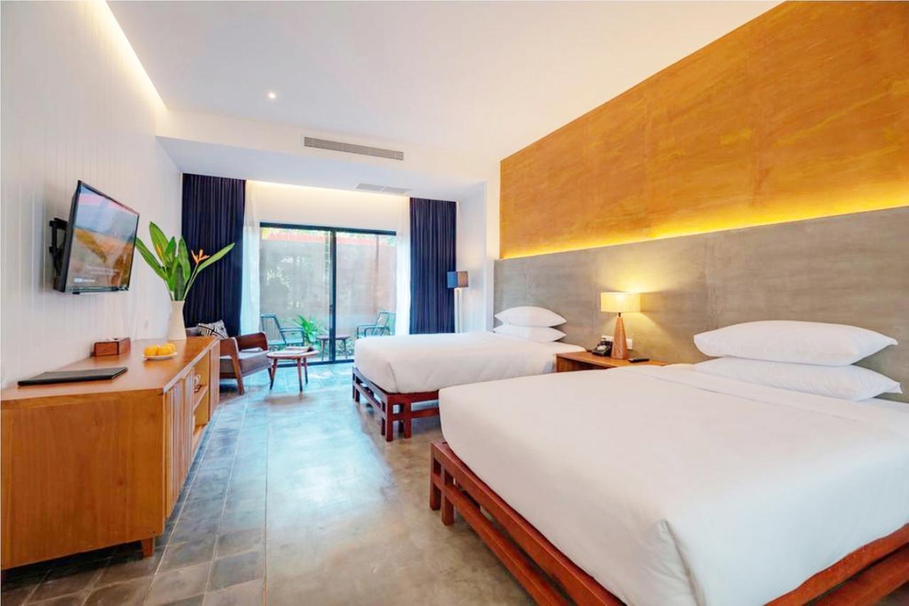 Solitaire Kamreuk Resort Sziemreap Kültér fotó