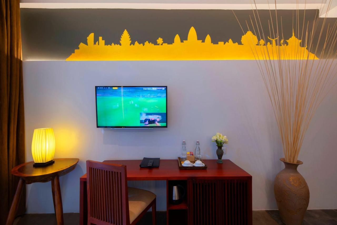 Solitaire Kamreuk Resort Sziemreap Kültér fotó